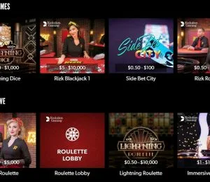 Rizk Casino Screenshot 4